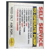 Self service sign