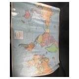 Rand McNally cosmopolitan series world map