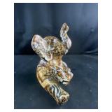 animal print elephant statue