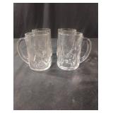 Vintage Half Pint Beer Or Whiskey Glass Tankard.