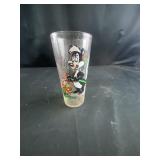 character glass Daffy duck