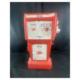 MOBIL premium gas pump bank