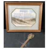 Solid brass eagle letter opener And The