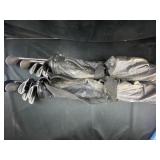 Golf clubs in bags