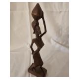 Carved Wood African Statue