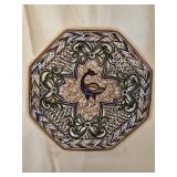Ceramica Cominbriga Hand Painted Decorative Plate
