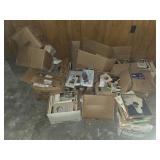 Huge lot of Vintage books, games, and records