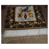 Mexican throw 52 x 80. Needs cleaning