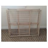 2 wood baby gates 32" tall