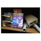 Floor cleaning supplies and dusters