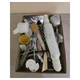 Assorted kitchen utensils