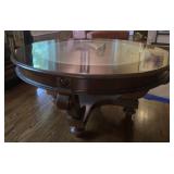 Glass Top Coffee table 40"Wx19"T
