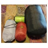 Sleeping bag and insect repellents