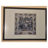 Delft Tile wall Art 23"x17.5"