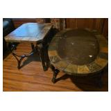 Riverside Furniture Stone Forge oval coffee table