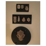 Stone Heads Tribal Wall Art