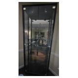 Lighted Glass Curio/Display Cabinet - 5 tiered -
