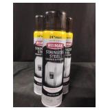 Weiman Stainless Steel Cleaner & Polish. 3-12 oz