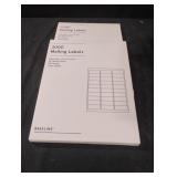 Mailing Labels. 2-3000 ct boxes