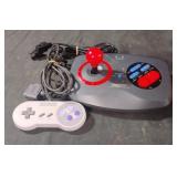 Super Nintendo Video Game Controller and Quick