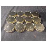 12 canning lids
