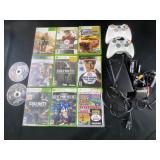 X box game and accessories