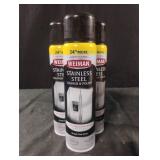 Weiman Stainless Steel Cleaner & Polish. 3-12 oz
