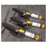 Plastic trowels. 3 total