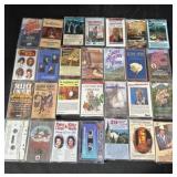 Big Lot of Cassette Tapes Various Country/Gospel