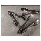 Plastic tongues. 6 sets