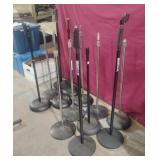 Music stands. 13 total