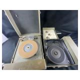 Califone, Welborn, Newcomb record players