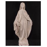 Virgin Mary statue - has holes