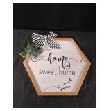 Home Sweet Home wood sign