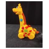 Just Kidz Roll Along Giraffe Toy with Letters,