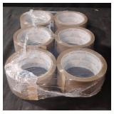 Hot Melt Carton Sealing Tape. 6 rolls