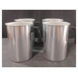 Aluminum pitchers. 4 total