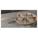 Cast iron corn bread skillet