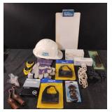 Hard hat, staples and more ......