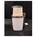 Vintage Swing-A-Way hand-crank ice crusher