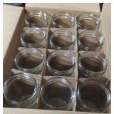 Pint canning jars. 12 total