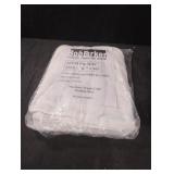 Terry Blanket 66" x 90". White