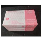 Vinyl Gloves. 2-100 ct boxes. Size L