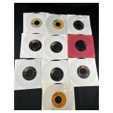 Lot of Country 45s  Alabama & Conway Twitty