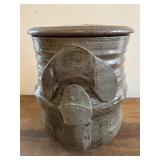 7x8.5" Karen Karnes Lidded jar studio art pottery