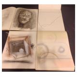 Eddie Smith sketch books