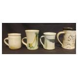 Eddie Smith pottery mugs