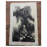 9x13 artist proof Mike Goins 1966