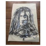 24x36 1970 Eddie Smith artwork signed