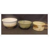 Eddie Smith pottery bowls